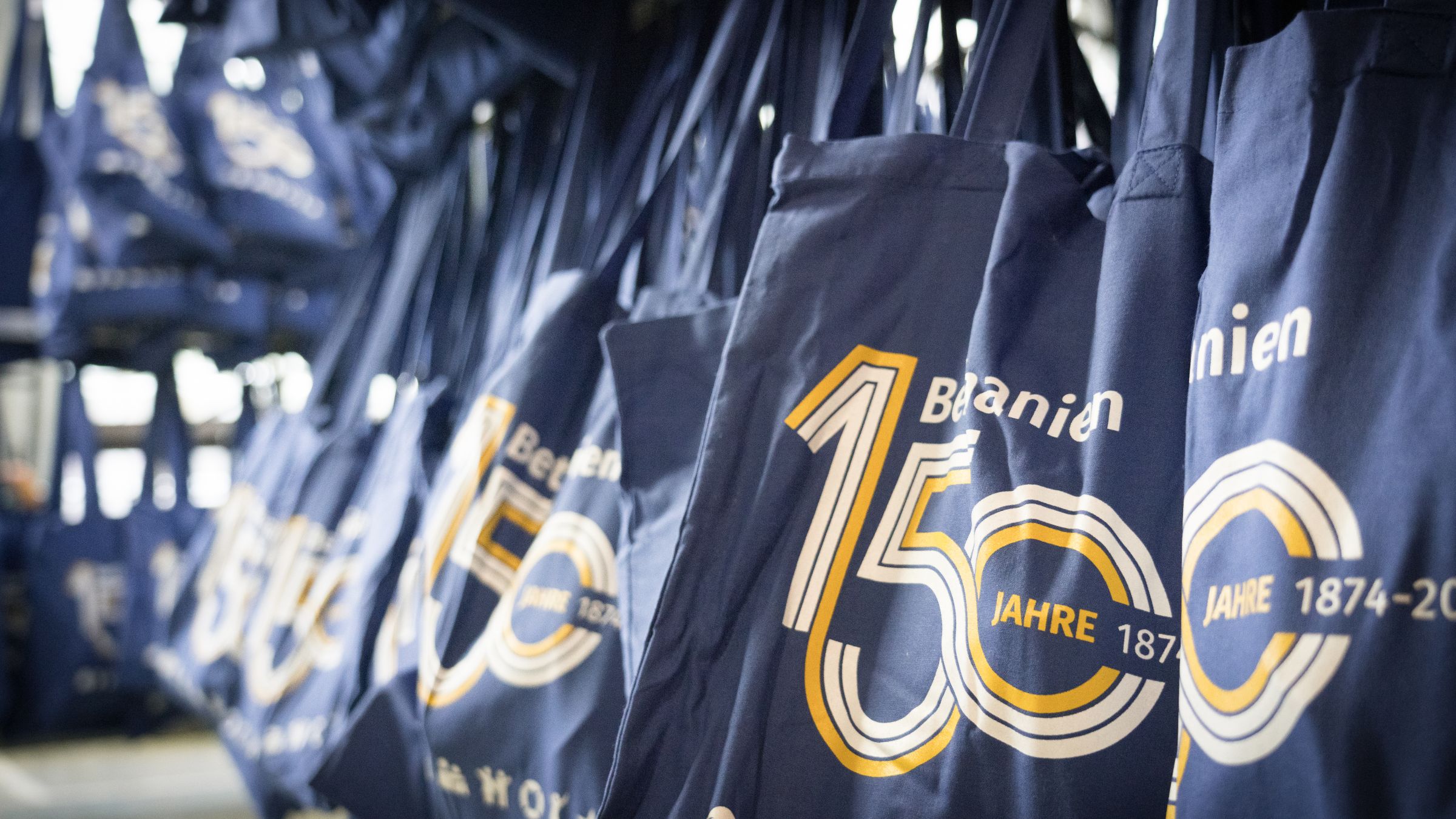 Give-Away Taschen Baumwolltaschen die an der Veranstaltung verschenkt wurden