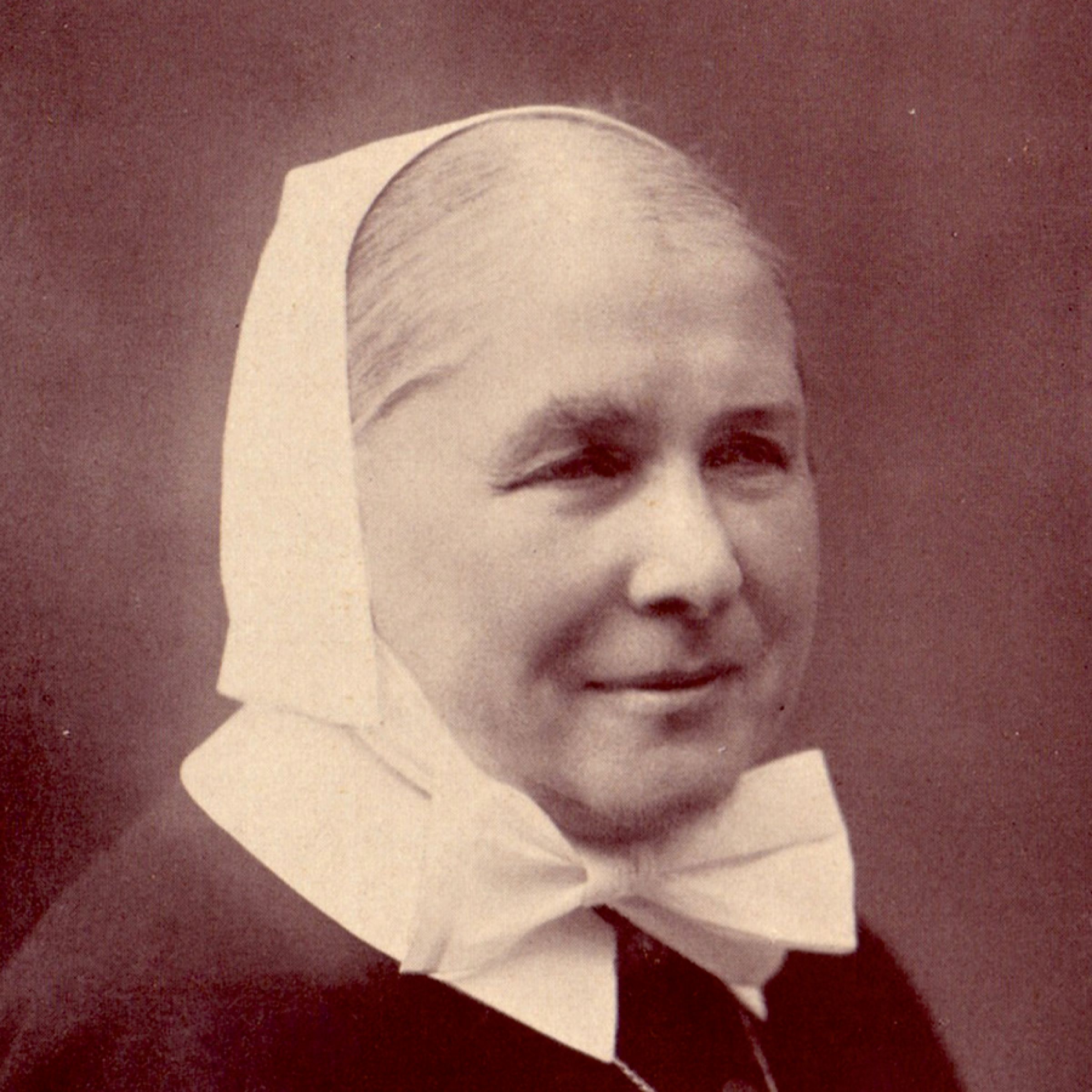 1894 - 1922 Oberin Sophie Hurter Portraitfoto von Oberin Sophie Hurter