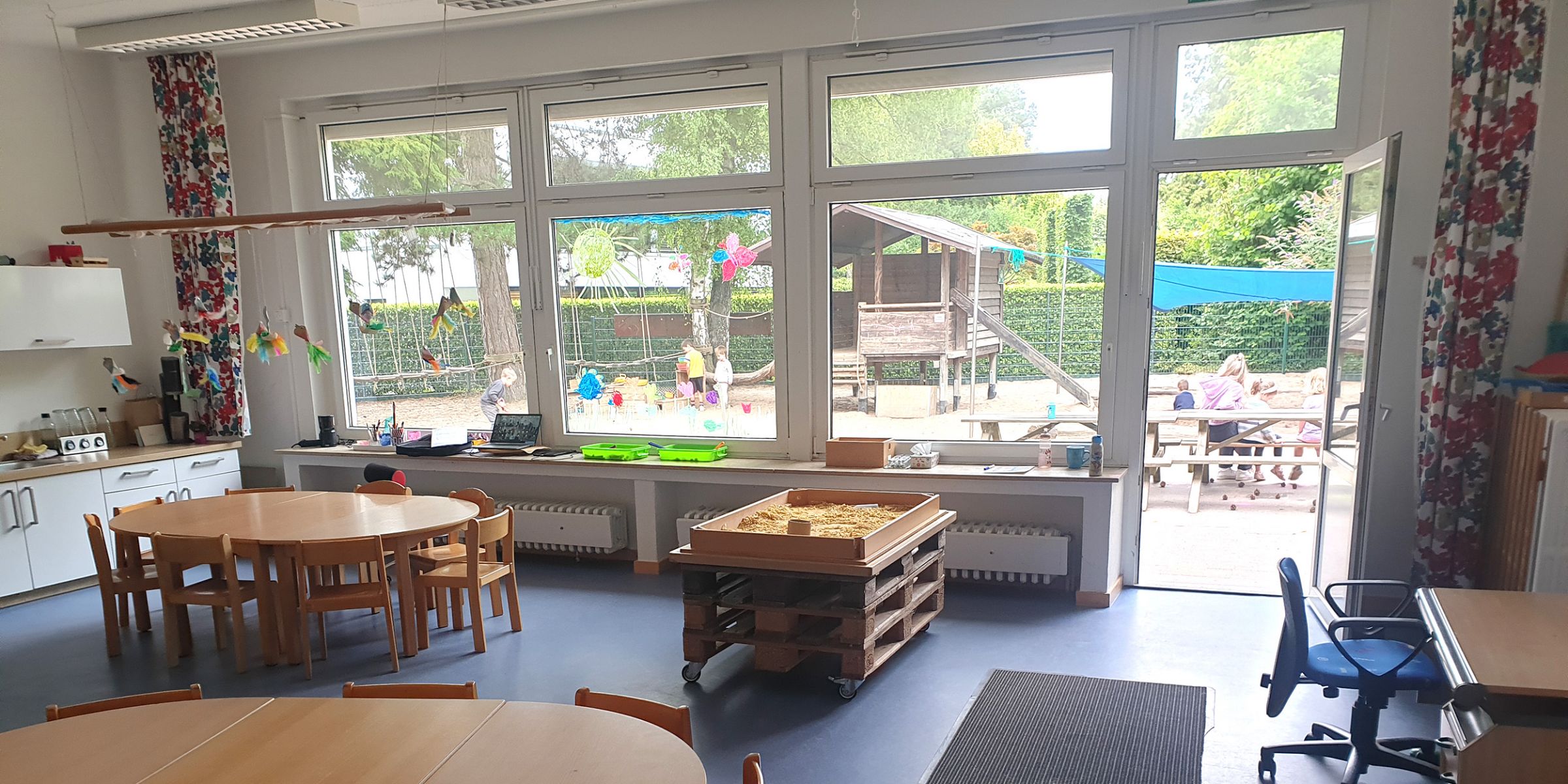 Ev. Kita Rupelrath - Titelbild Ein Gruppenraum der Ev. Kita Rupelrath.