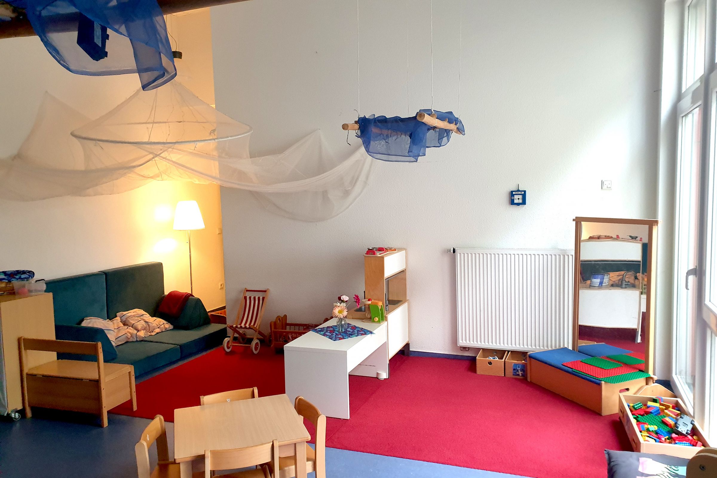 Ev. Kita Rupelrath - Nestbereich Ein Gruppenraum der Ev. Kita Rupelrath.