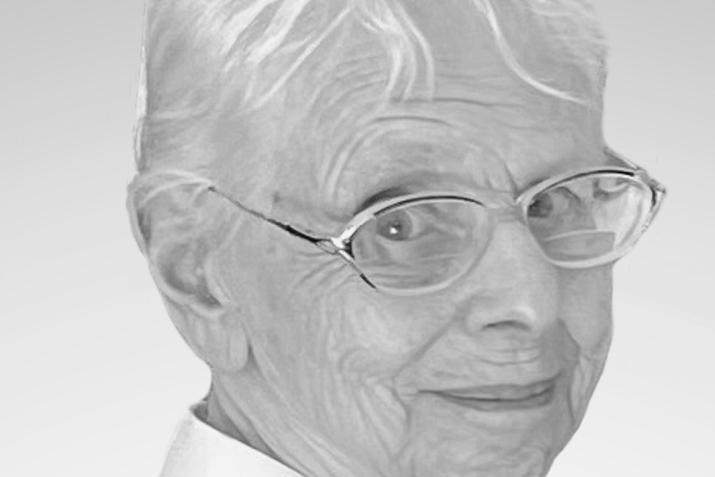 Diakonisse Gisela Weigel Portraitaufnahme der verstorbenen Diakonisse Gisela Weigel