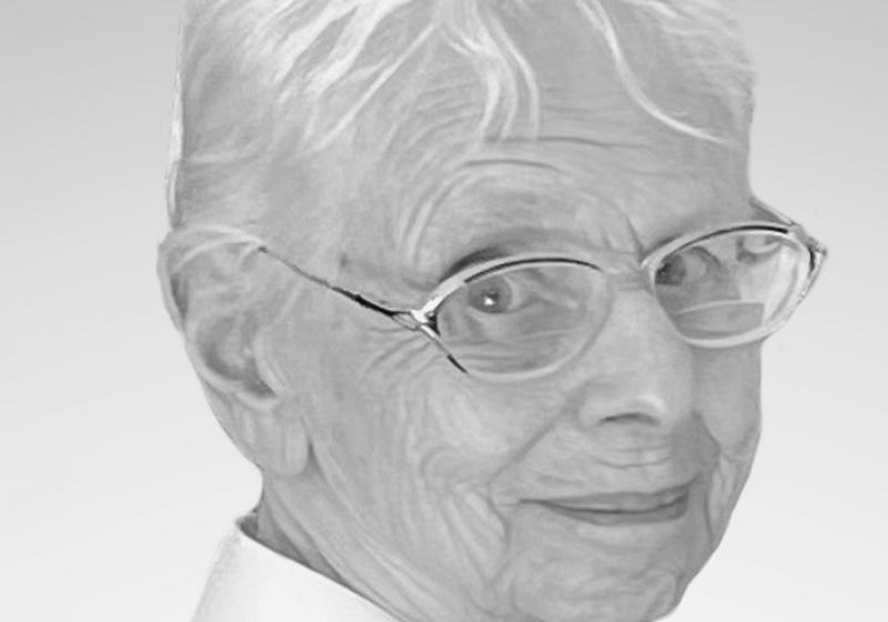 Diakonisse Gisela Weigel Portraitaufnahme der verstorbenen Diakonisse Gisela Weigel