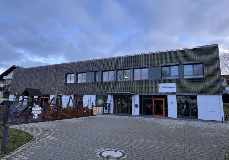 Kita am Kirchberg, Gründau - Titelbild Das Gebäude der Kita am Kirchberg