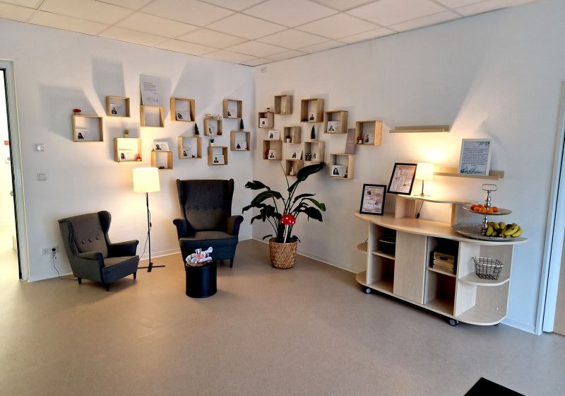 Kita Glückspilze - Titelbild Der Eingangsbereich der Kita.