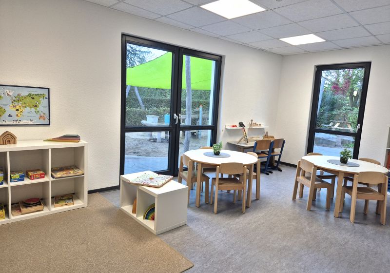 Kita Kater am Berg - Titelbild Ein Gruppenraum der Kita Kater am Berg.